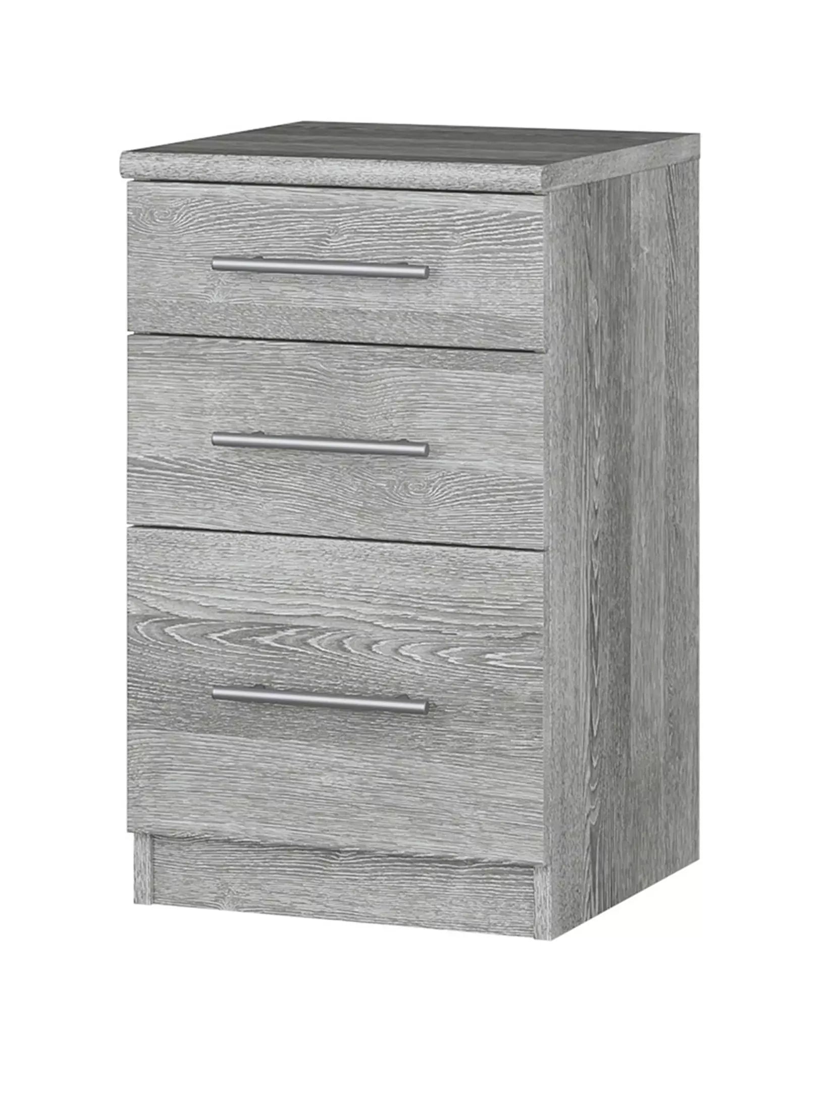 Home Essentials - Prague Graduated Bedside Cabinet - FSC® Certified