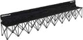 QUICKPLAY PRO Portable Folding Bench Range – 2, 4, 6, 9 Seats & 6-Seat Shelter | Quick Easy Setup, Heavy-Duty, Foldable Sports Bench with Carry Bag  Weatherproof 6 Seats