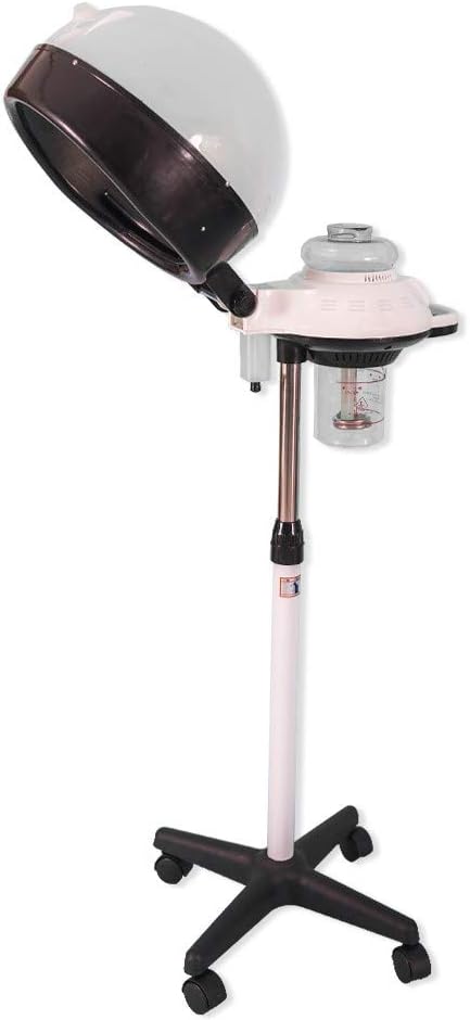 Salon Home Professional Hair Steamer and Conditioning Machine with Rolling Floor Stand