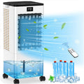 Mobile Air Conditioners, 60W Evaporative Air Cooler, LED Display 10M/S 3 Modes 8L