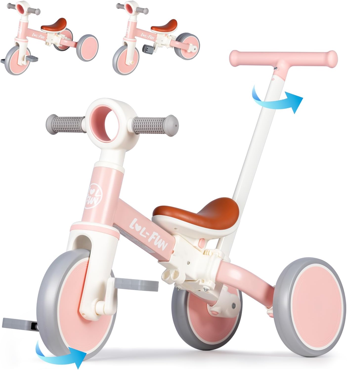LOL-FUN Toddler Tricycle 1-3 Year Old