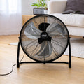 Neo High Velocity Black Metal Floor Freestanding Fan - 20 inch