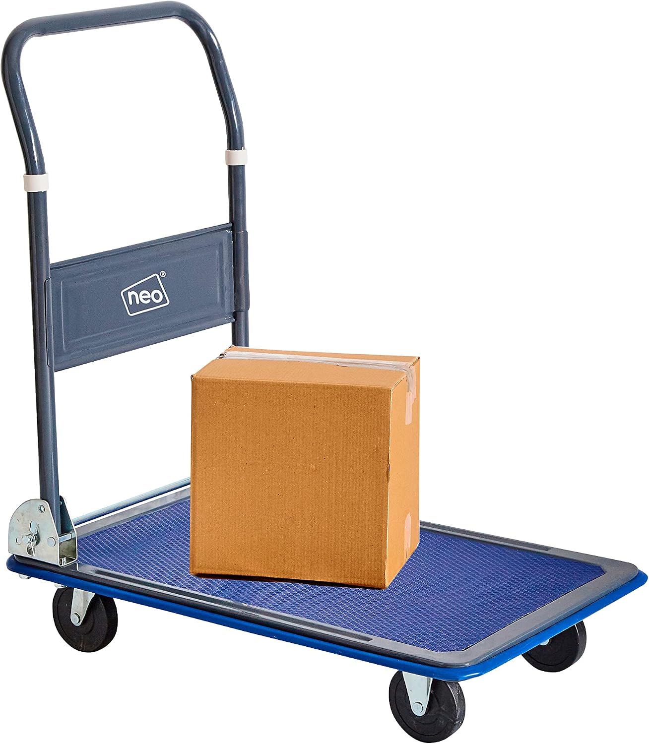 Heavy Duty Aluminium Folding Sack Trolley Hand Truck Barrow Transport Wheels Extendable Handle (150 kg)