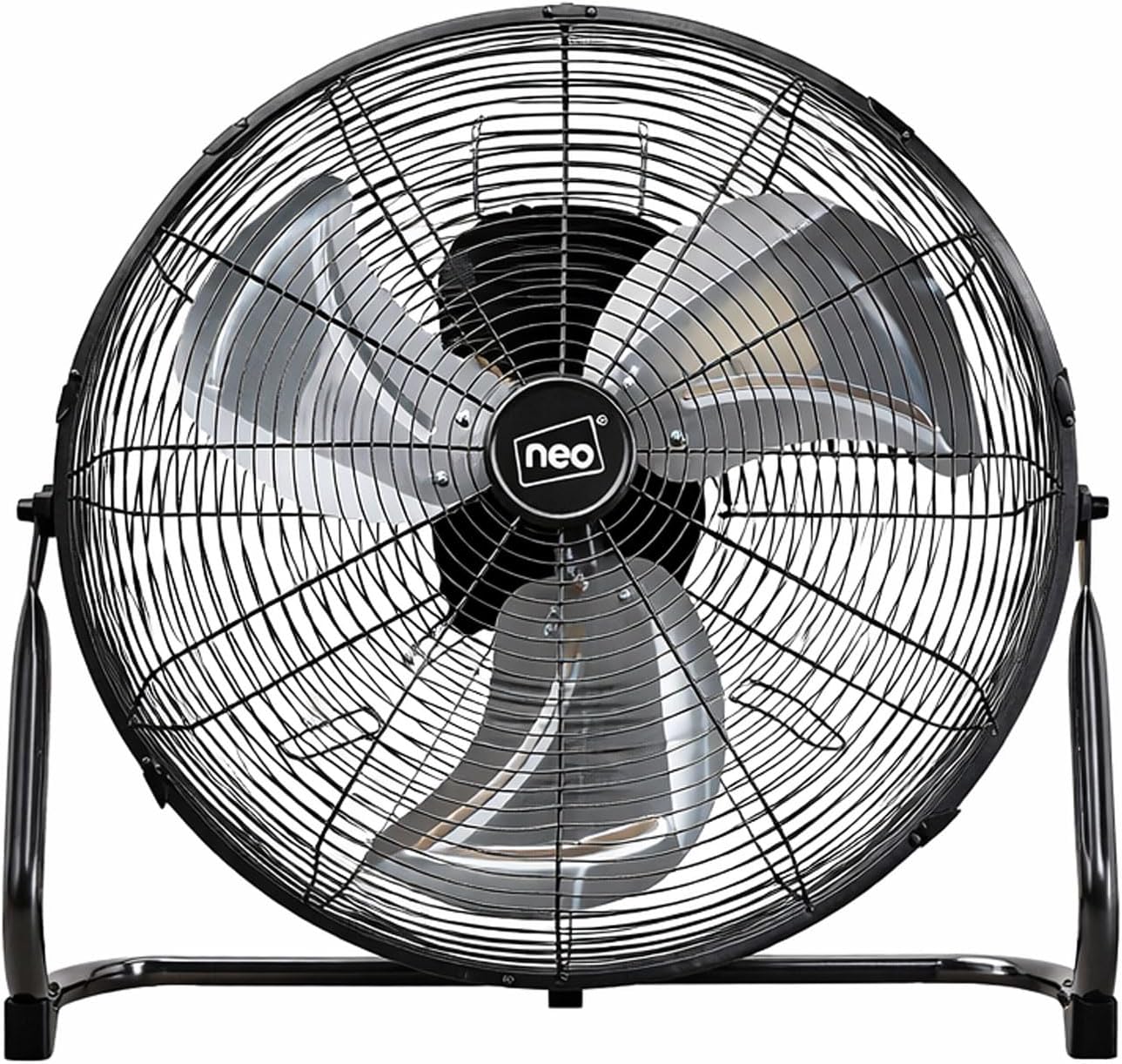 Neo High Velocity Black Metal Floor Freestanding Fan - 20 inch