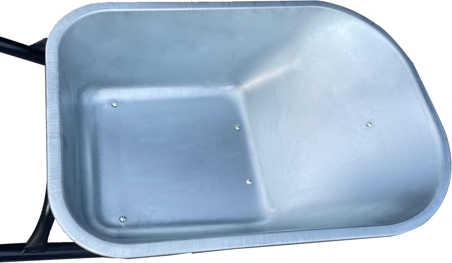 Neo 120L Large Heavy Duty Solid Wheelbarrow Wheel Barrow Garden Trolley Tyre