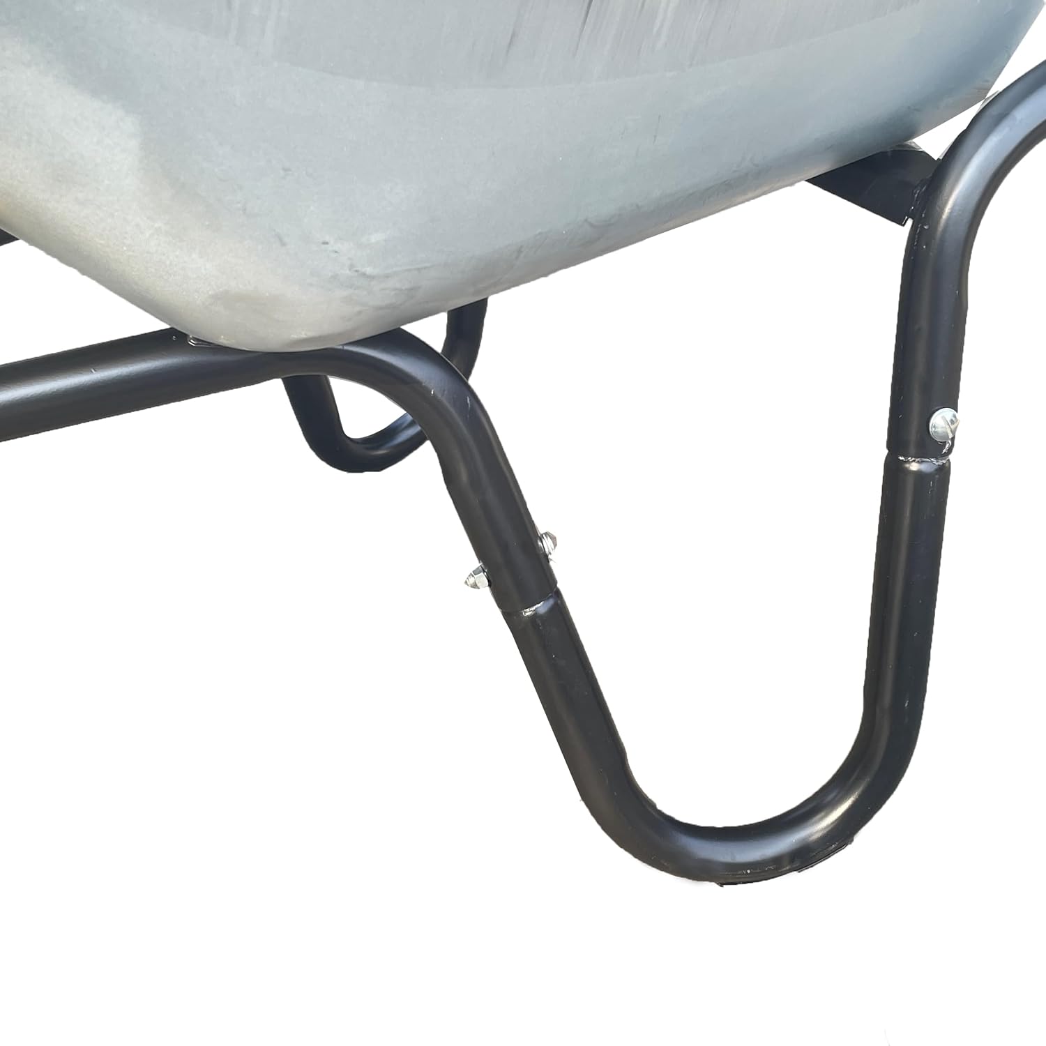 Neo 120L Large Heavy Duty Solid Wheelbarrow Wheel Barrow Garden Trolley Tyre