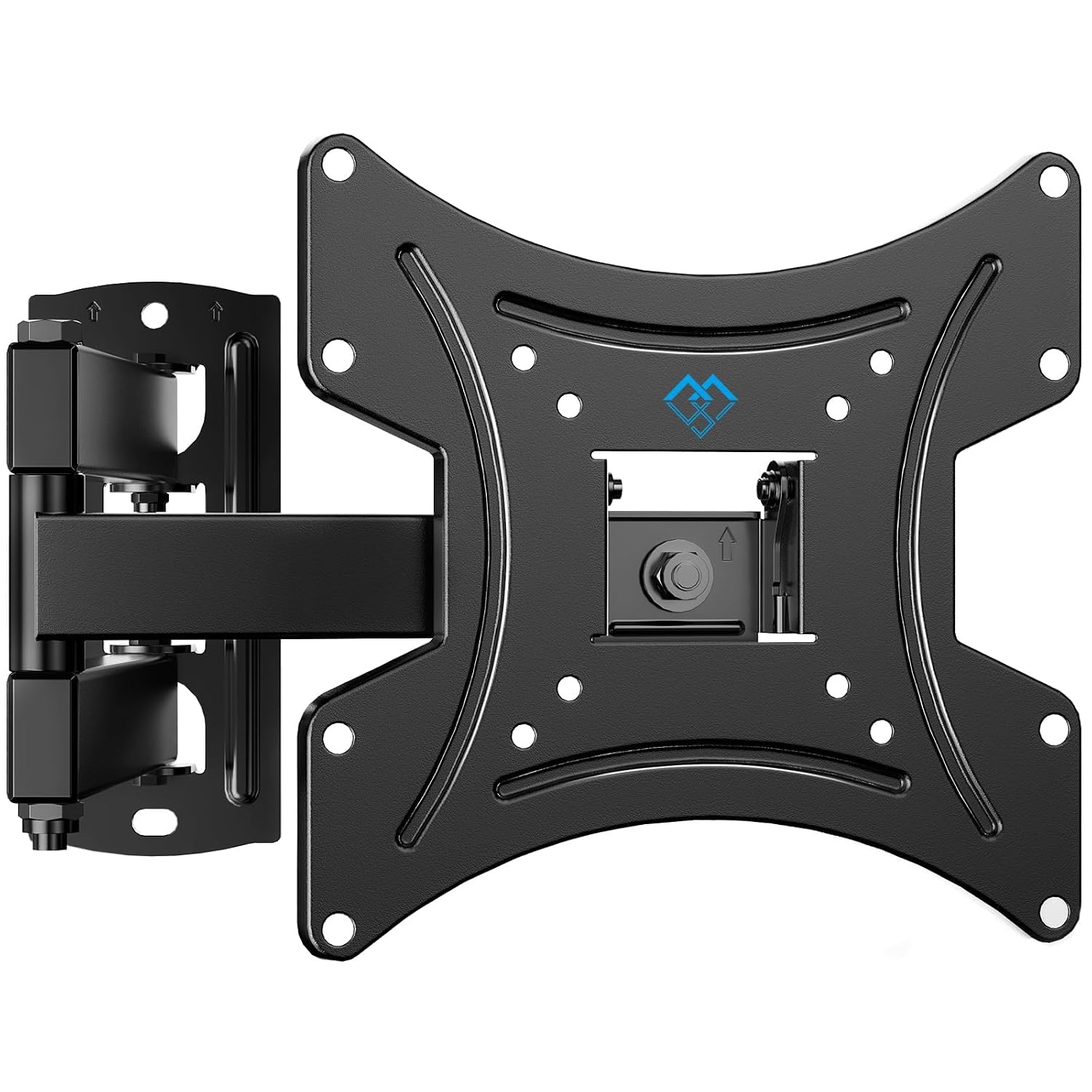 PERLESMITH TV Wall Bracket 13–42" 20kg Weight Capacity Max VESA 200x200mm, Solid and Sturdy TV Mount with Swivel Tilt Level Tool and Cable Ties  PSSFK1