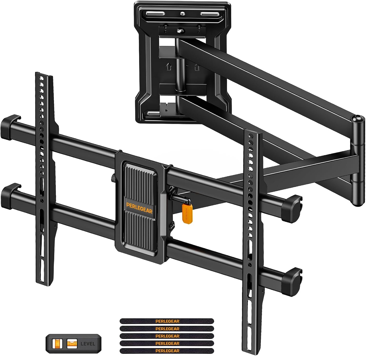 Perlegear Long Reach 700mm Full Motion TV Wall Bracket for 32–65 inch TVs