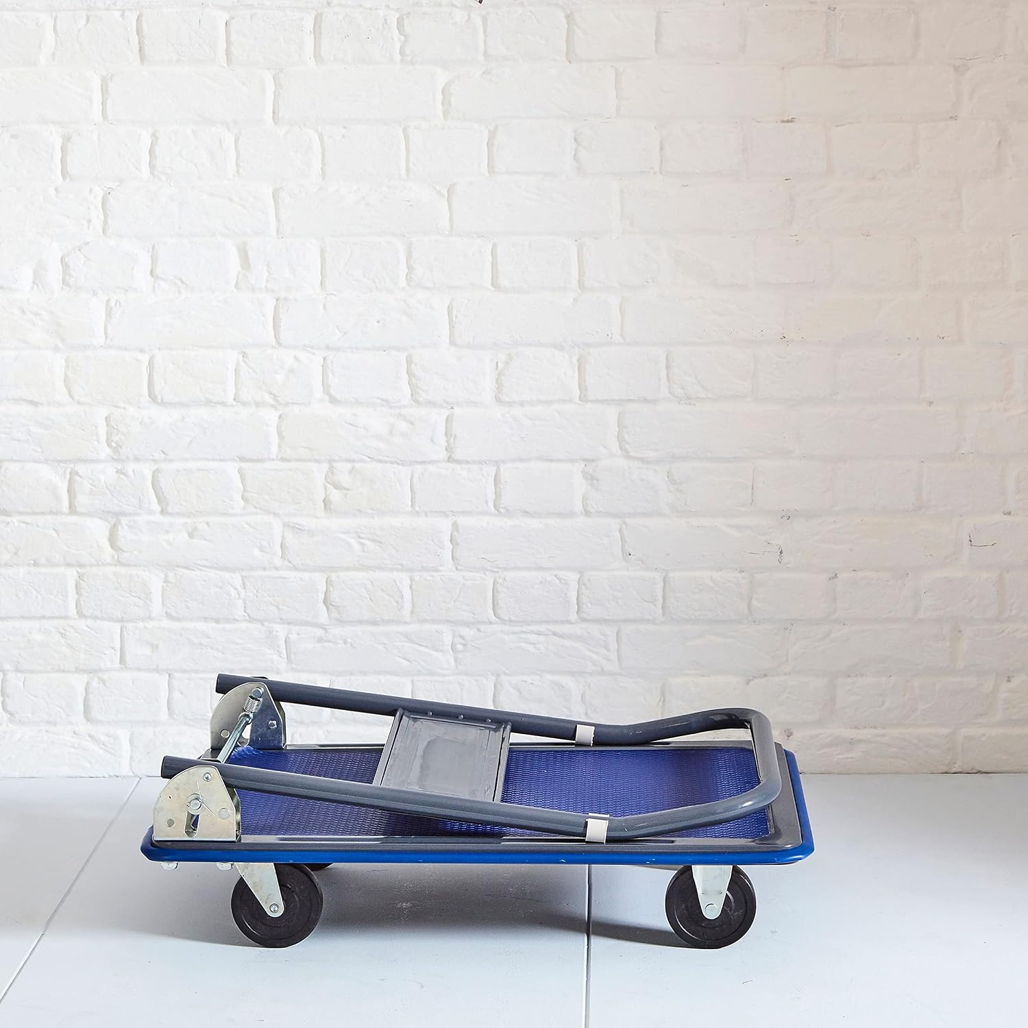 Heavy Duty Aluminium Folding Sack Trolley Hand Truck Barrow Transport Wheels Extendable Handle (150 kg)
