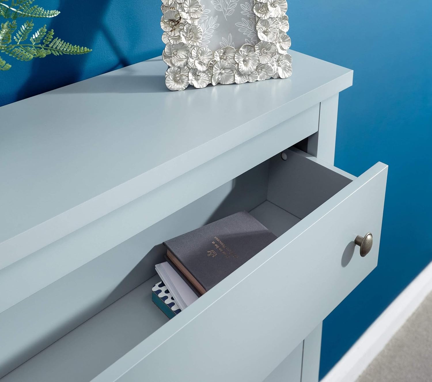 GFW Deluxe Two Tier Shoe Cabinet, Slim Storage Unit for up to 12 Pairs of Shoes, Stylish Hallway Organiser, Modern Design for Entryway, Living Room or Hallway Grey