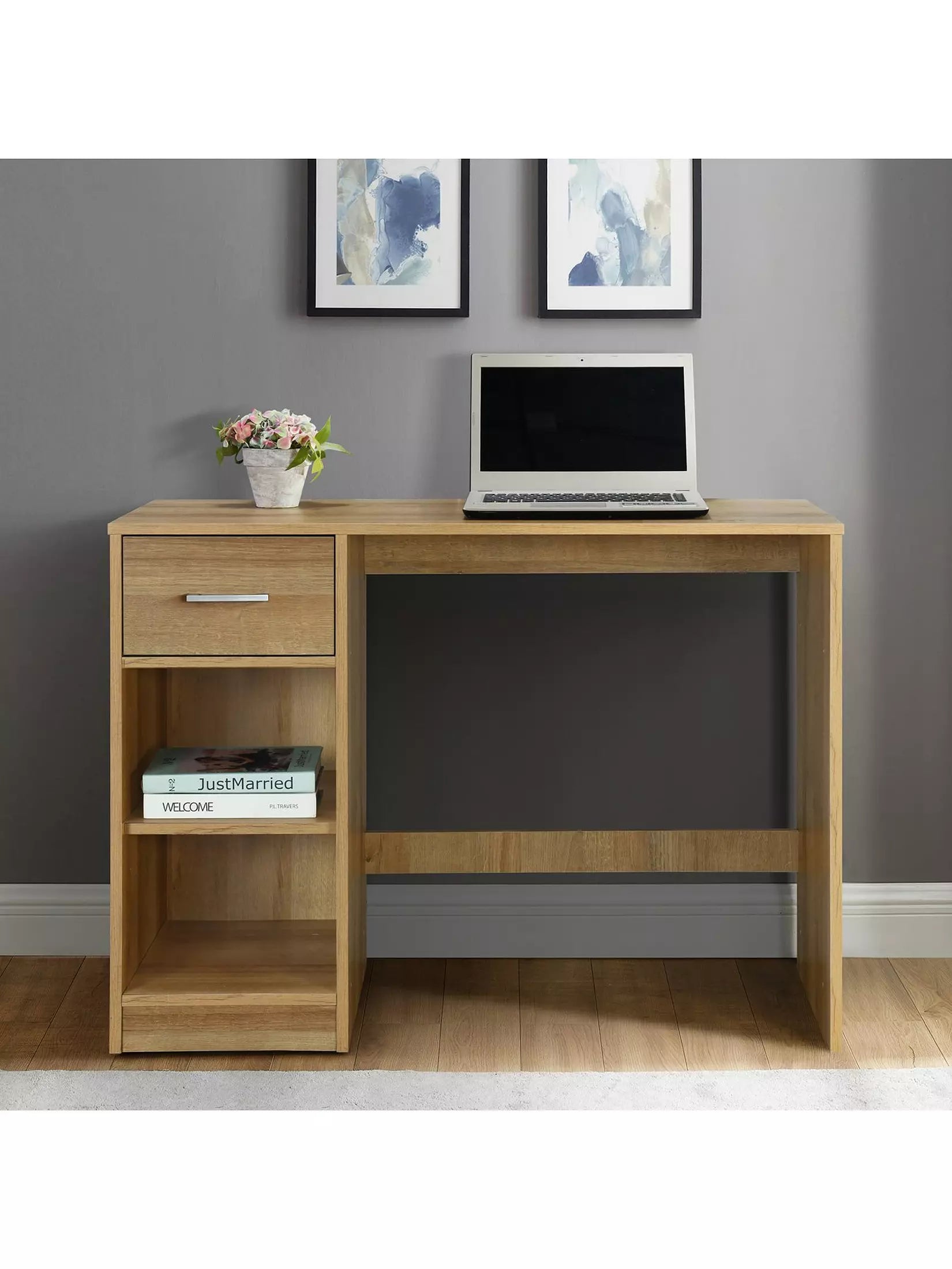 Metro Desk - Oak - FSC® Certified