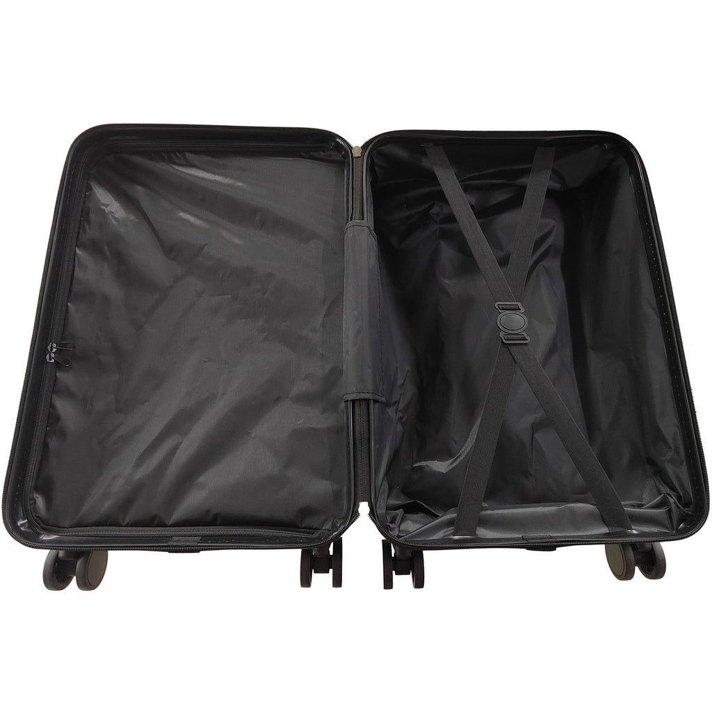3-Piece Rose Gold Hard Shell Luggage Set – 20”/24”/28” Suitcases